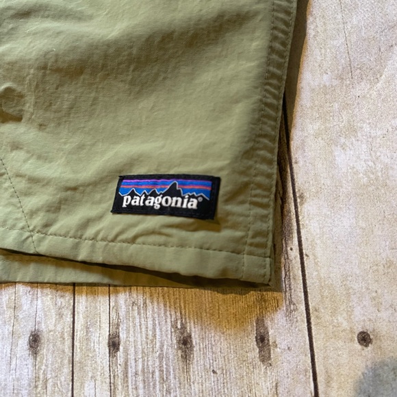 Patagonia Baggies in Buckhorn Green Shorts Netplus shell M - Picture 11 of 16